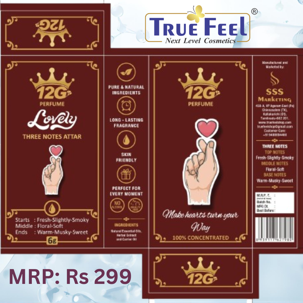 LOVELY Three Notes Attar